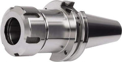 Accupro - 2mm to 20mm Capacity, 3-1/8" Projection, CAT40 Dual Contact Taper, ER32 Collet Chuck - 147.75mm OAL - Exact Industrial Supply