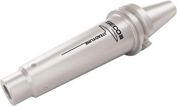 Seco - Combimaster 29.5mm BT40 Taper Shank Milling Tip Insert Holder & Shank - 158mm Projection, 1.65" Neck Diam, M16 Neck Thread, 23mm Nose Diam, 250.4mm OAL, Steel Tool Holder - Benchmark Tooling