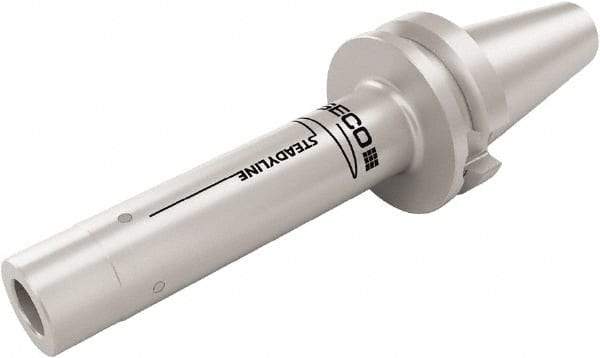 Seco - Combimaster 30.5mm BT40 Taper Shank Milling Tip Insert Holder & Shank - 133mm Projection, 1.21" Neck Diam, M16 Neck Thread, 30mm Nose Diam, 225.4mm OAL, Steel Tool Holder - Benchmark Tooling
