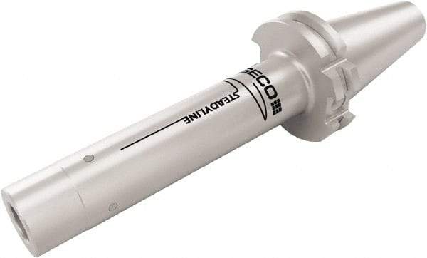 Seco - Combimaster 30.5mm DIN50 Taper Shank Milling Tip Insert Holder & Shank - 165.9mm Projection, 1.21" Neck Diam, M16 Neck Thread, 30.5mm Nose Diam, 286.75mm OAL, Steel Tool Holder - Benchmark Tooling