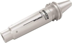 Seco - Combimaster 29.5mm CAT40 Taper Shank Milling Tip Insert Holder & Shank - 159mm Projection, 1.65" Neck Diam, M12 Neck Thread, 23mm Nose Diam, 253.4mm OAL, Steel Tool Holder - Benchmark Tooling
