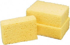 Ability One - 5-3/4" Long x 1-3/4" Wide x 1" Thick Scouring Sponge - Non-Abrasive, Tan - Benchmark Tooling