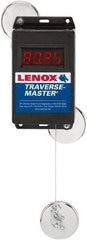 Lenox - Saw Feed Rate Meter - Includes 12 VDC Power Supply & Battery, For Use with Bandsaws - Benchmark Tooling