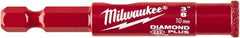 Milwaukee Tool - 3/8" Diam, 1-1/2" Cutting Depth, Hole Saw - Diamond Grit Saw, Continuous Edge - Benchmark Tooling