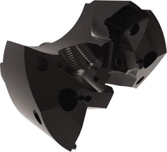 Allied Machine and Engineering - Series APX 57, 60.33mm Max Diam Pilot Insert Drill Head - GEN3SYS 22 Pilot Drill, 15/16" Pilot Drill Diam, 2 Nonpilot Inserts - Benchmark Tooling