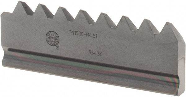 Allied Machine and Engineering - 4.5mm Pitch, Internal Thread, ISO Standard, TN Grade Thread Mill Insert - Carbide, AM210 Coating - Benchmark Tooling