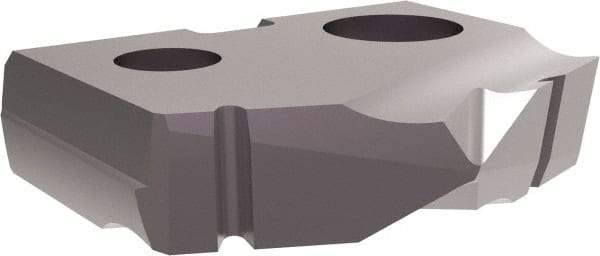 Allied Machine and Engineering - 5/8" Diam x 1/8" Thick, Seat Code 0, 90° Included Angle Spade Drill Insert - TiAlN Coated, Cobalt, Grade Super Cobalt, Series T-A - Benchmark Tooling