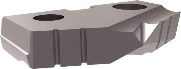 Allied Machine and Engineering - 33mm Diam x 3/16" Thick, Seat Code 2, 90° Included Angle Spade Drill Insert - TiAlN Coated, Cobalt, Grade Super Cobalt, Series T-A - Benchmark Tooling