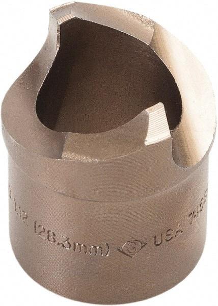 Greenlee - 3/4" Conduit Round Punch - 1.11" Hole Diam - Benchmark Tooling