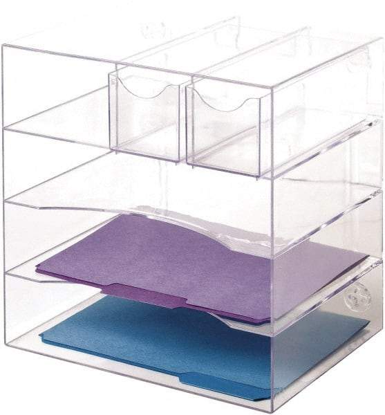 Rubbermaid - Clear Document Organizer - Plastic - Benchmark Tooling