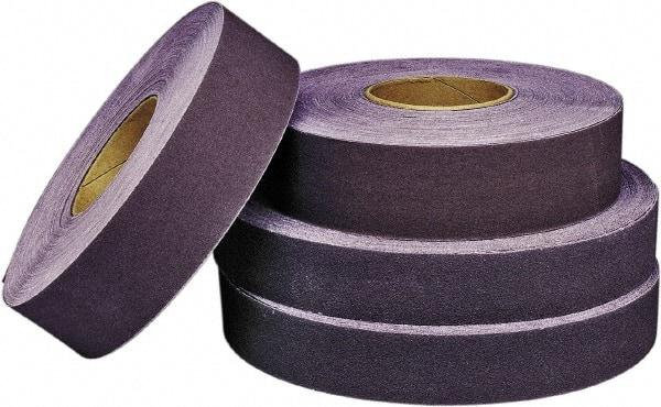 Ability One - 3" x 50 Yd 240 Grit Aluminum Oxide Shop Roll - Very Fine Grade - Benchmark Tooling