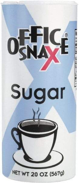 Office Snax - Granulated Fine Sugar - 20 Ounce Granulated Fine Sugar - Benchmark Tooling