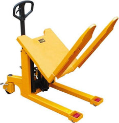 Vestil - 2,200 Lb Load Limit, Manual Portable Tilting Table - 90° Tilting Angle, 3-1/2' Low Height - Benchmark Tooling