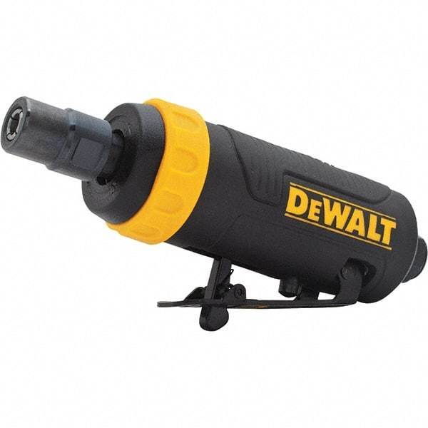 DeWALT - Air Die Grinders Type: Straight Die Grinder Collet Size (Inch): 1/4 - Benchmark Tooling