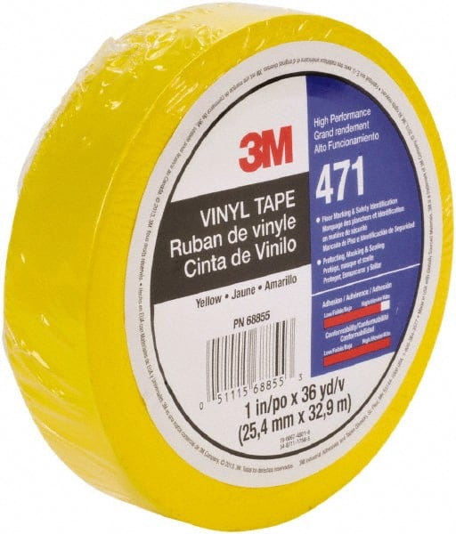 Floor & Aisle Marking Tape: 5.2 mil Thick 5.2 mil