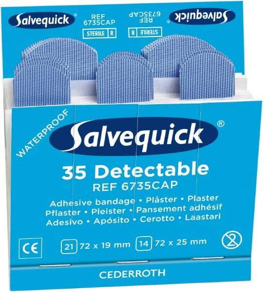 Medique - 2-9/16, 2-13/16" Long x 1-1/2, 3/4" Wide, General Purpose Self-Adhesive Bandage - Woven Fabric Bandage - Benchmark Tooling