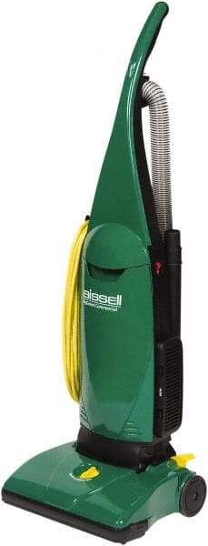 Bissell - Single Motor Upright Vacuum Cleaner - 13" Cleaning Width, 10" Amps, Straight Handle, Green - Benchmark Tooling