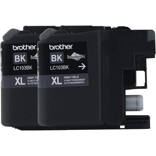 Brother - Black Ink Cartridge - Use with Brother DCP-J152W, MFC-J245, J285DW, J4310DW, J4410DW, J450DW, J4510DW, J4610DW, J470DW, J4710DW, J475DW, J650DW, J6520DW, J6720DW, J6920DW, J870DW, J875DW - Benchmark Tooling