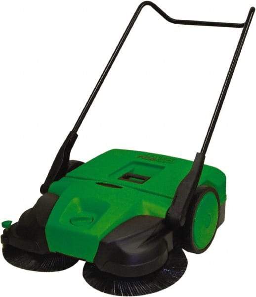 Bissell - 31" Sweeping Width, Triple Brush Sweeper - Self Propelled, 1.76 Cu Ft Capacity - Benchmark Tooling