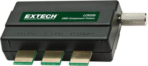 Extech - Black Electrical Test Equipment Component Fixture - Use with LCR200 LCR Meters - Benchmark Tooling