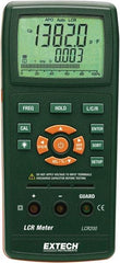 Extech - LCR200, Digital Passive Component LCR Multimeter - 200 mOhm, Measures Capacitance, Resistance - Benchmark Tooling