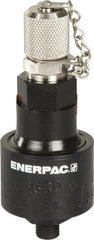 Enerpac - Diaphragm Accumulators; Capacity: 1.220 ; Maximum Working Pressure (psi): 5000 ; Overall Height (Decimal Inch): 4.1400 ; Diameter (Decimal Inch): 1.6900 ; Port Thread Size SAE: 4 ; Diaphragm Material: Neoprene - Exact Industrial Supply