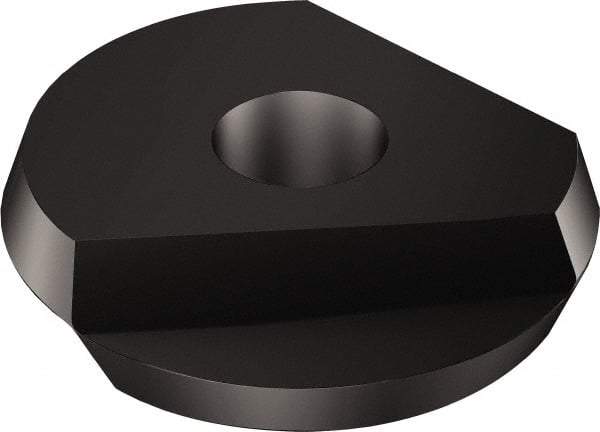 Sandvik Coromant - R216F3270 L Grade 1010 Carbide Milling Insert - TiAlN2 Finish, 7mm Thick, 32mm Inscribed Circle, 16mm Corner Radius - Benchmark Tooling