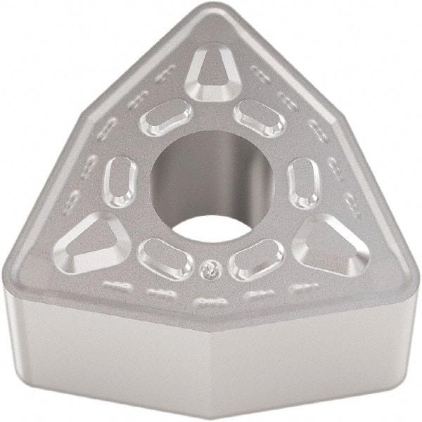 Seco - WNMG433 M6 Grade TP0501 Carbide Turning Insert - Al2O3 Finish, 80° Trigon, 1/2" Inscr Circle, 3/16" Thick, 3/64" Corner Radius - Benchmark Tooling