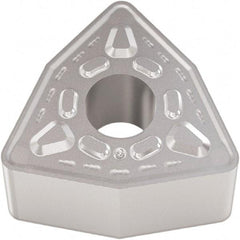 Seco - WNMG433 M6 Grade TP0501 Carbide Turning Insert - Al2O3 Finish, 80° Trigon, 1/2" Inscr Circle, 3/16" Thick, 3/64" Corner Radius - Benchmark Tooling