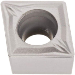 Seco - CCMT21.50.5 MF2 Grade TP2501 Carbide Turning Insert - Al2O3 Finish, 80° Diamond, 1/4" Inscr Circle, 3/32" Thick, 1/128" Corner Radius - Benchmark Tooling