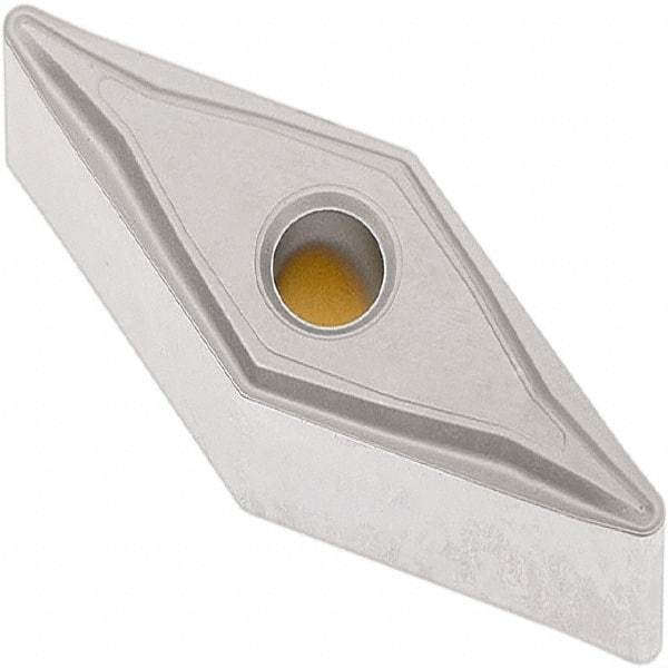 Seco - VNMG332 MF2 Grade TP2501 Carbide Turning Insert - Al2O3 Finish, 35° Diamond, 3/8" Inscr Circle, 3/16" Thick, 1/32" Corner Radius - Benchmark Tooling