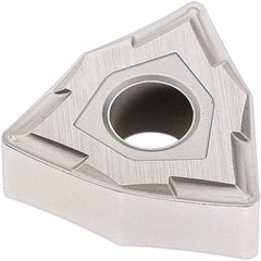 Seco - WNMG432 MF2 Grade TP2501 Carbide Turning Insert - Al2O3 Finish, 80° Trigon, 1/2" Inscr Circle, 3/16" Thick, 1/32" Corner Radius - Benchmark Tooling