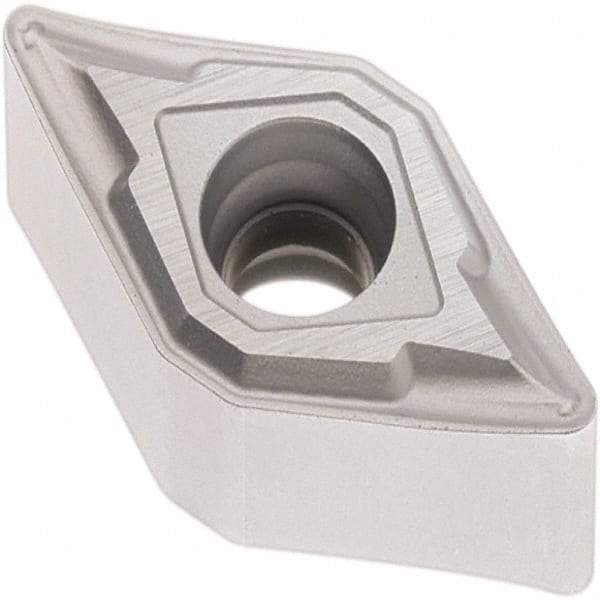 Seco - DNMU331 MF2 Grade TP2501 Carbide Turning Insert - Al2O3 Finish, 55° Diamond, 3/8" Inscr Circle, 3/16" Thick, 1/64" Corner Radius - Benchmark Tooling