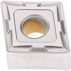 Seco - CNMG431 MF2 Grade TP2501 Carbide Turning Insert - Al2O3 Finish, 80° Diamond, 1/2" Inscr Circle, 3/16" Thick, 1/64" Corner Radius - Benchmark Tooling