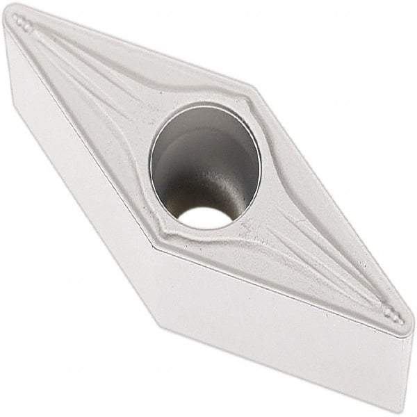 Seco - VBMT332 M5 Grade TP1501 Carbide Turning Insert - Al2O3 Finish, 35° Diamond, 3/8" Inscr Circle, 3/16" Thick, 1/32" Corner Radius - Benchmark Tooling