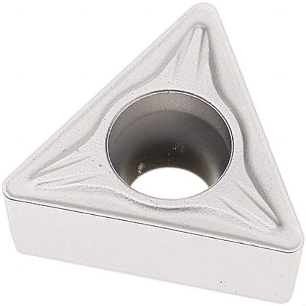 Seco - TCMT32.52 M5 Grade TP0501 Carbide Turning Insert - Al2O3 Finish, 60° Triangle, 3/8" Inscr Circle, 5/32" Thick, 1/32" Corner Radius - Benchmark Tooling