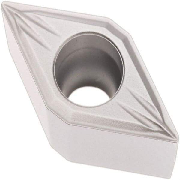 Seco - DCMT32.51 MF2 Grade TP0501 Carbide Turning Insert - Al2O3 Finish, 55° Diamond, 3/8" Inscr Circle, 5/32" Thick, 1/64" Corner Radius - Benchmark Tooling
