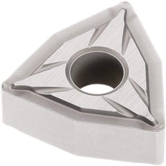 Seco - WNMG332 W-FF2 Grade TP2501 Carbide Turning Insert - Al2O3 Finish, 80° Trigon, 3/8" Inscr Circle, 3/16" Thick, 1/32" Corner Radius - Benchmark Tooling