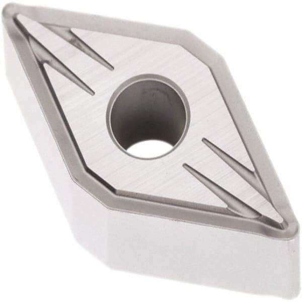 Seco - DNMG431 FF2 Grade TP2501 Carbide Turning Insert - Al2O3 Finish, 55° Diamond, 1/2" Inscr Circle, 3/16" Thick, 1/64" Corner Radius - Benchmark Tooling