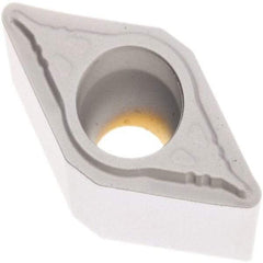 Seco - DCMT32.52 F1 Grade TP2501 Carbide Turning Insert - Al2O3 Finish, 55° Diamond, 3/8" Inscr Circle, 5/32" Thick, 1/32" Corner Radius - Benchmark Tooling
