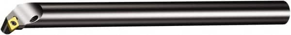 Sandvik Coromant - 15mm Min Bore Diam, 125mm OAL, 10mm Shank Diam, A..SDUCR/L -ER Indexable Boring Bar - DCMT 2(1.5)1, DCMT 07 02 04 Insert, Screw or Clamp Holding Method - Benchmark Tooling