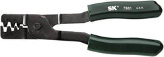 SK - 8" OAL Various, Crimping Pliers - Plastisol Handle - Benchmark Tooling