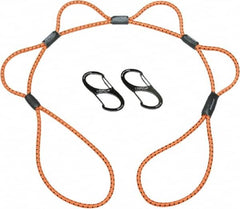 Ability One - Bungee Cord with Loop Ends - 3" OAL, Orange - Benchmark Tooling
