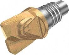 Sandvik Coromant - 316-SM Grade 1030 Carbide End Milling Tip Insert - 2 Flutes, 16mm Cutting Diam, 13mm Depth of Cut, 18.1mm Extension, 0.0315" Cnr Rad, 10° Helix - Benchmark Tooling