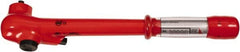 Wiha - 3/8" Drive Insulated Torque Wrench - 5 N/m to 50 N/m Torque, 14-1/2" OAL - Benchmark Tooling