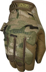 Mechanix Wear - Size M (9) Synthetic Leather General Protection Work Gloves - For General Purpose, Uncoated, Hook & Loop Cuff, Full Fingered, Camouflage, Paired - Benchmark Tooling
