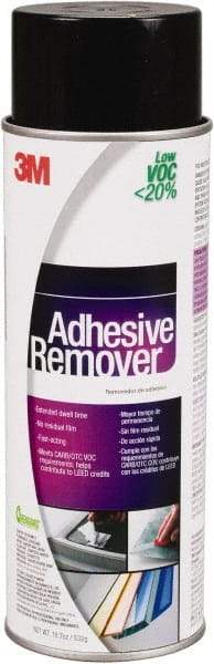 3M - 18.7 oz Adhesive Remover - VOC Content g/L 646, Removes Dirt, Road Tar, Grease - Benchmark Tooling