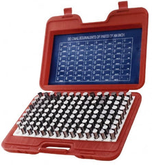 Value Collection - 440 Piece, 0.061-0.5 Inch Diameter Plug and Pin Gage Set - Plus 0.0002 Inch Tolerance, Class ZZ - Benchmark Tooling