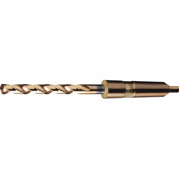 Chicago-Latrobe - 11/16", 3MT 135° Point Cobalt Taper Shank Drill Bit - Benchmark Tooling