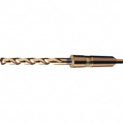 Chicago-Latrobe - 11/16", 3MT 135° Point Cobalt Taper Shank Drill Bit - Benchmark Tooling